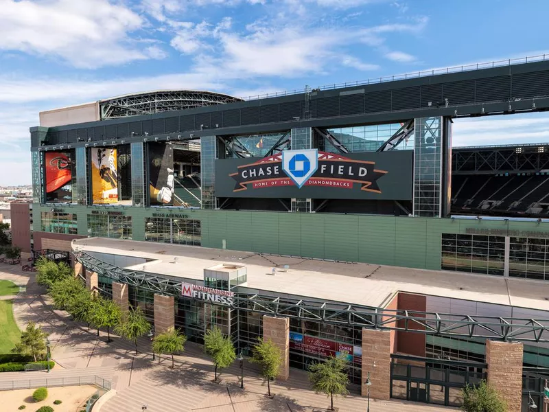 Chase Field in Phoenix, Arizona