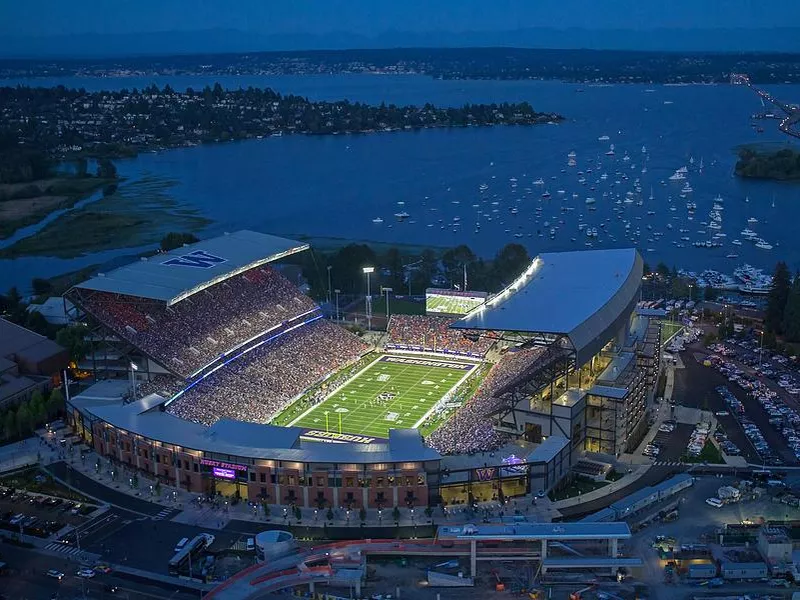 Husky Stadium in Seattle