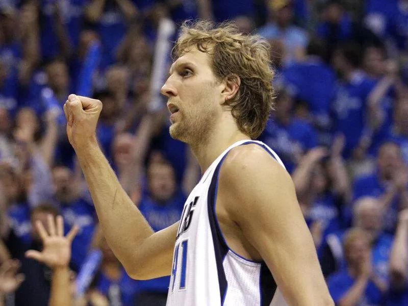 Dallas Mavericks power forward Dirk Nowitzki