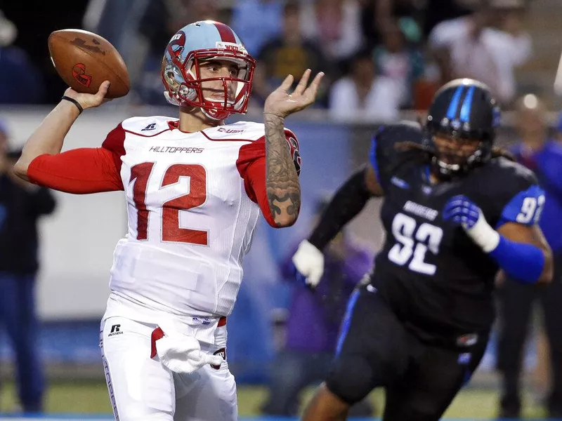 Western Kentucky quarterback Brandon Doughty