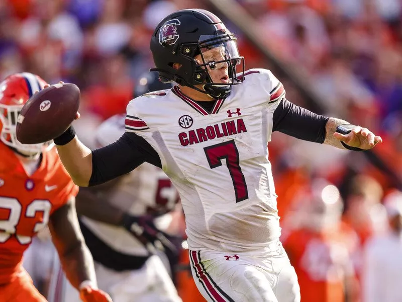 South Carolina quarterback Spencer Rattler