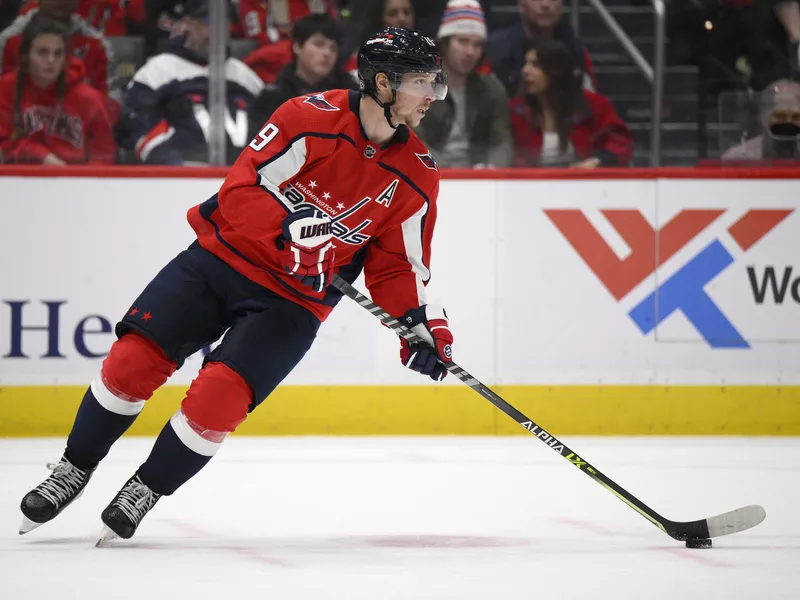 Washington Capitals center Nicklas Backstrom in action