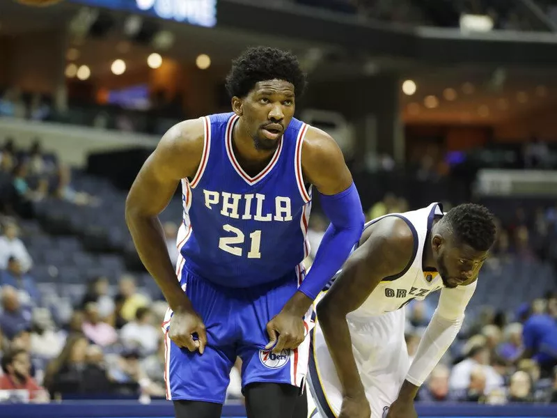 Philadelphia 76ers center Joel Embiid