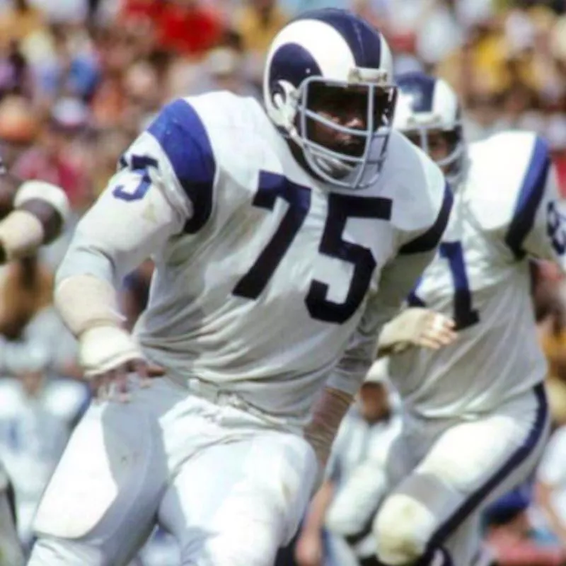 Deacon Jones running