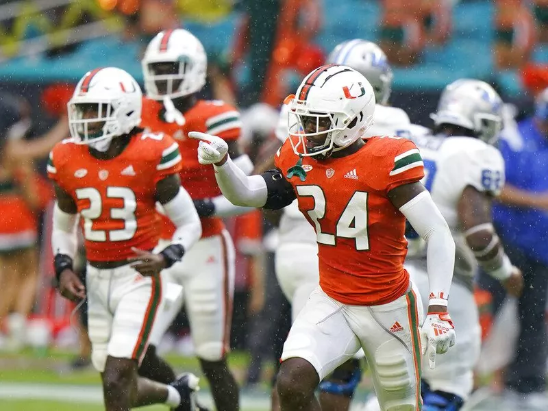 Miami safety Kamren Kinchens