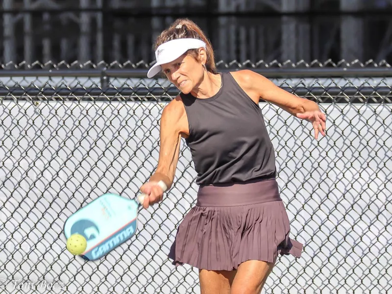 First serve in pickleball