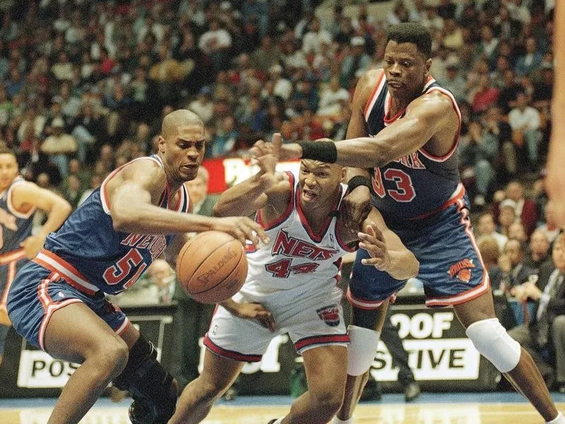 Patrick Ewing and Charles Smith