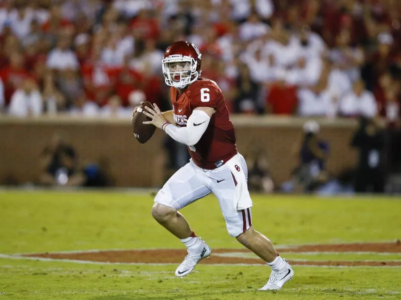 Oklahoma quarterback Baker Mayfield