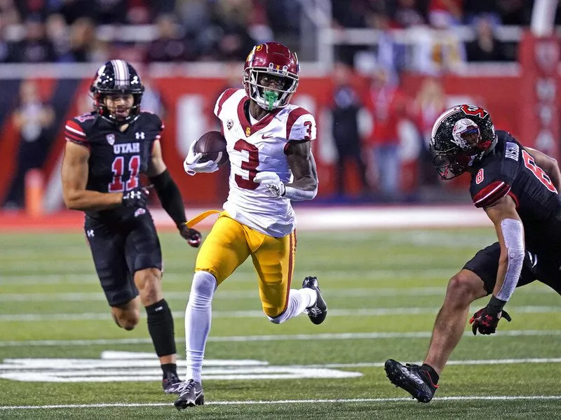 Southern California wide receiver Jordan Addison