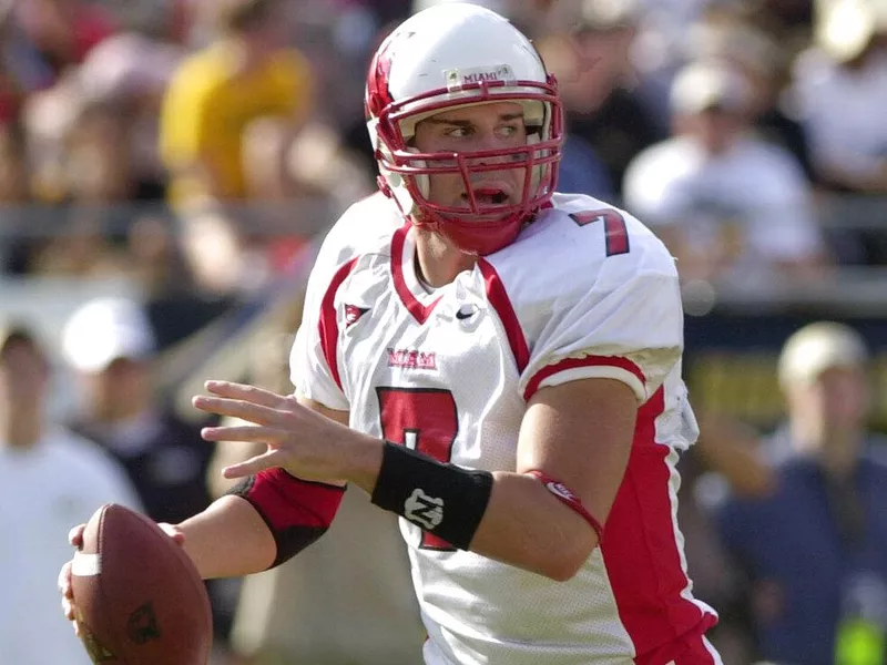 Miami Ohio quarterback Ben Roethlisberger