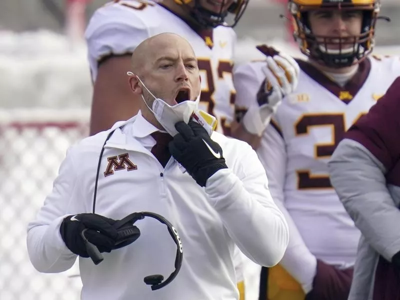 Minnesota coach P.J. Fleck