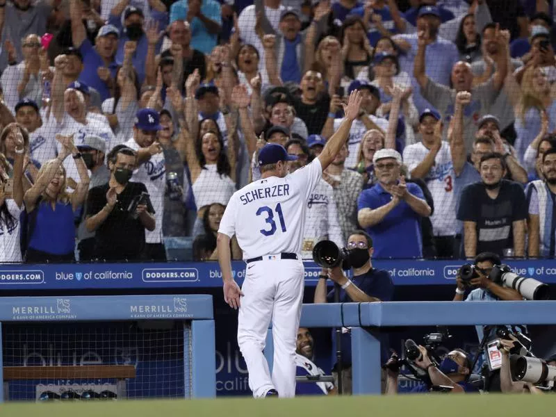 Max Scherzer curtain call