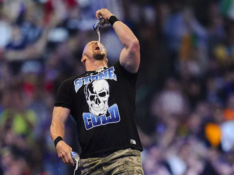 WWE wrestler Stone Cold Steve Austin