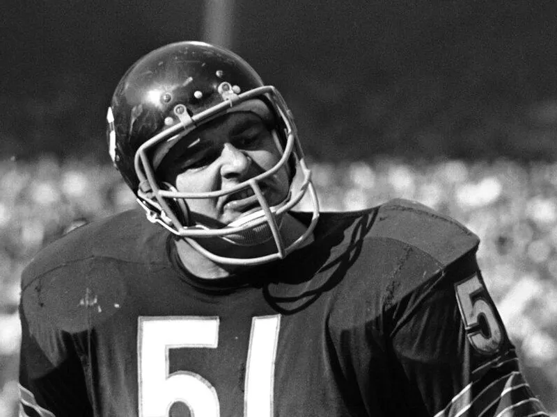 Chicago Bears linebacker Dick Butkus