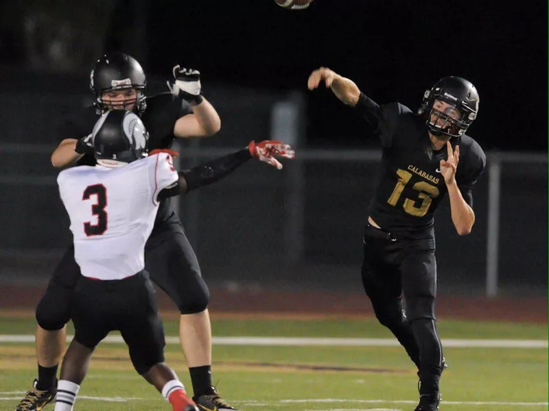 Calabasas High QB Tristan Gebbia