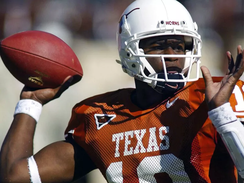 Texas quarterback Vince Young