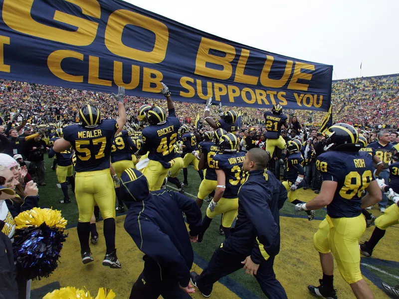 Michigan Stadium in Ann Arbor