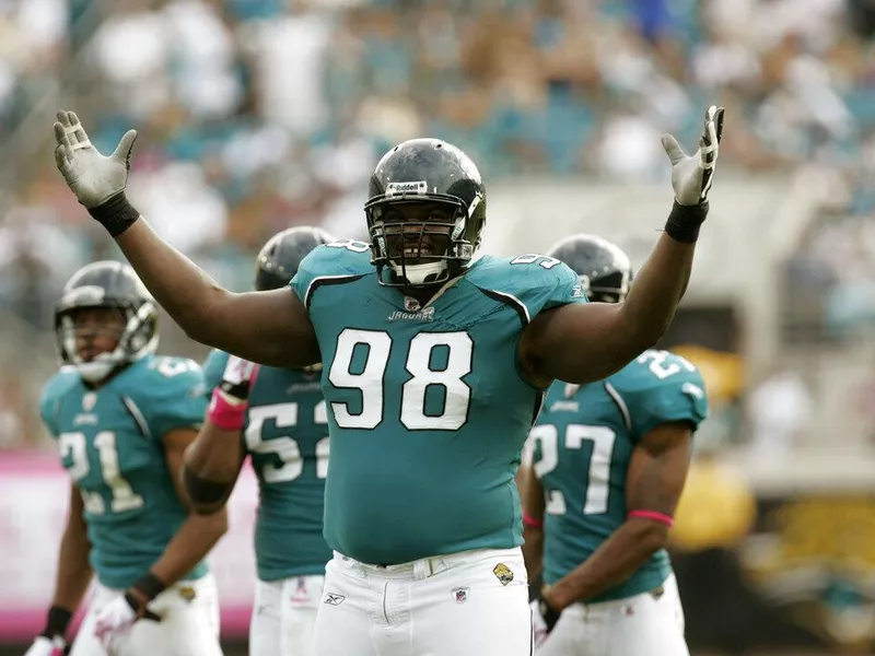 Jacksonville Jaguars defensive lineman John Henderson