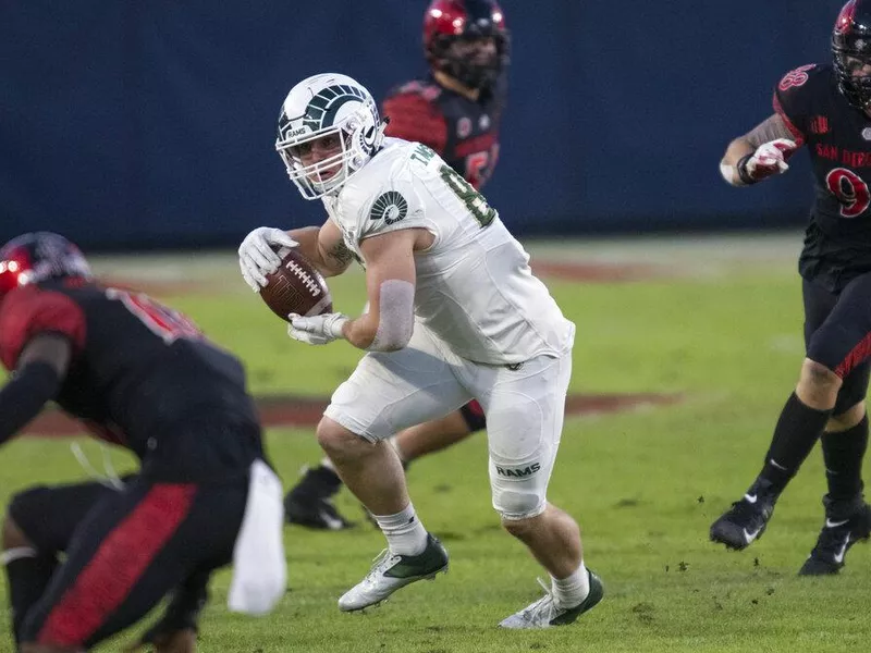 Colorado State tight end Trey McBride