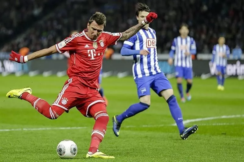 Bayern's Mario Mandzukic