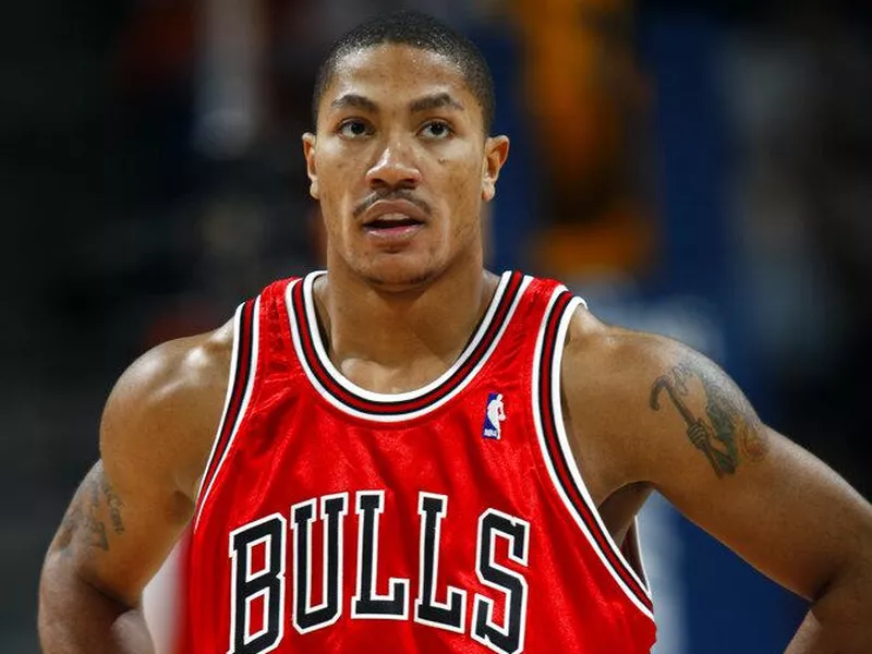 Chicago Bulls guard Derrick Rose