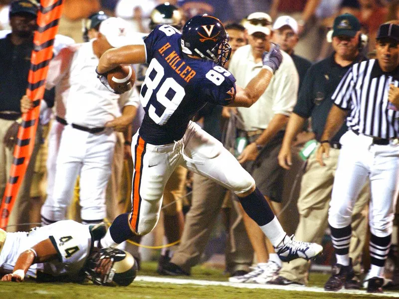 Virginia tight end Heath Miller