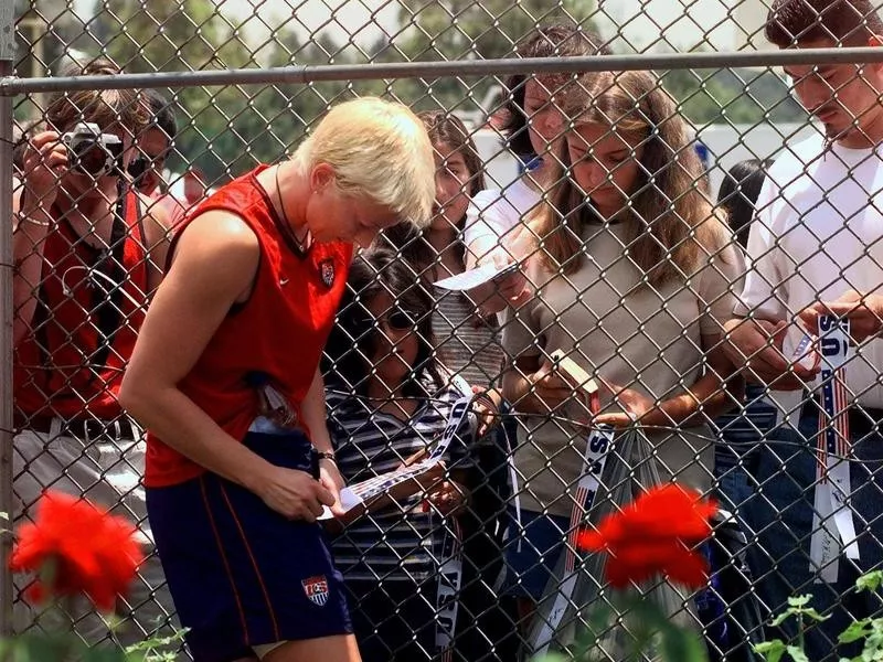 USWNT goalkeeper Tracy Ducar