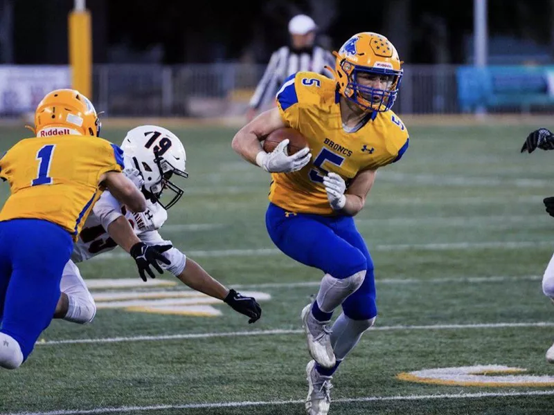 Sheridan High running back Colson Coon