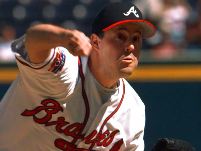 Atlanta Braves pitcher Greg Maddux