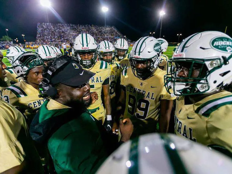 Miami Central Head Coach Jube Joseph