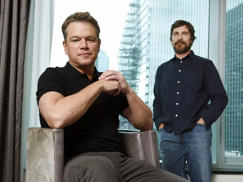 Matt Damon and Christian Bale