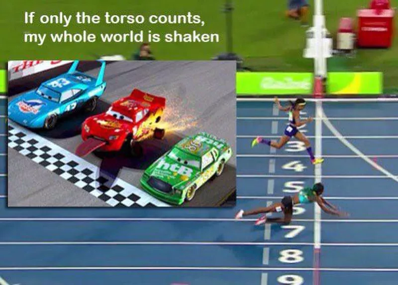 Cars racing