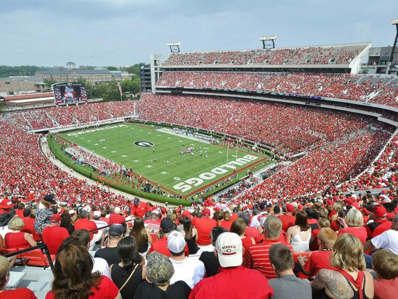 Sanford Stadium in 2015