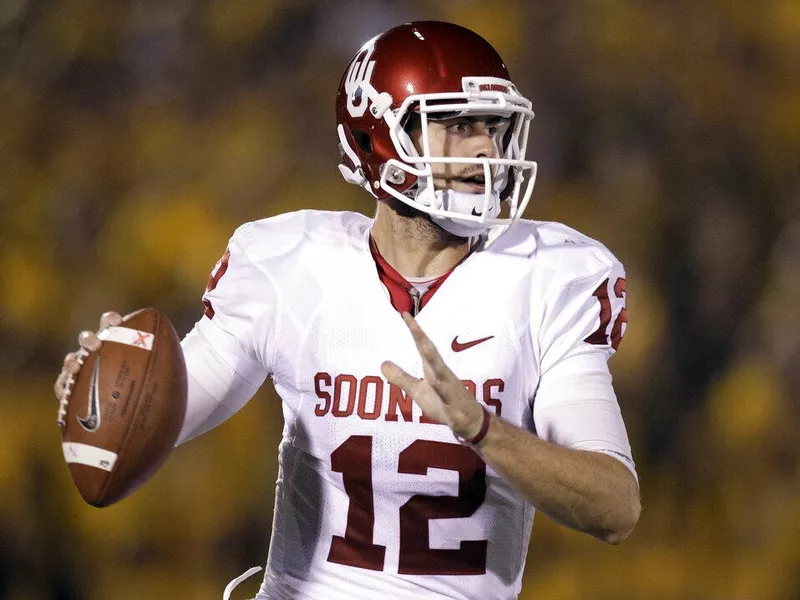 Oklahoma quarterback Landry Jones