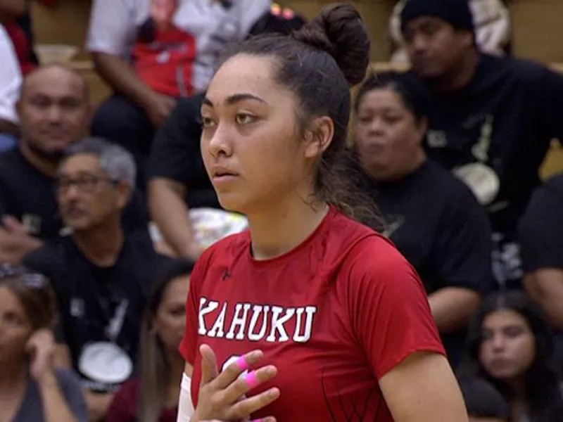 Kahuku's Cha'lei Reid