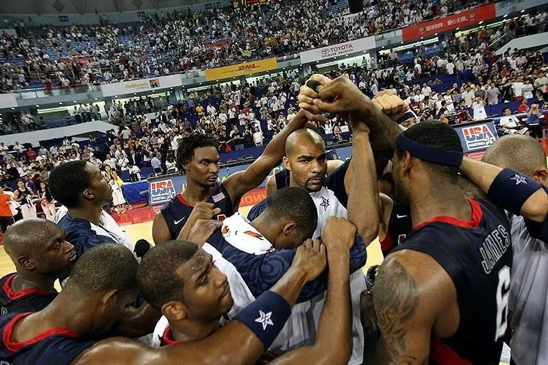 U.S. basketball team at the 2008 Olympics