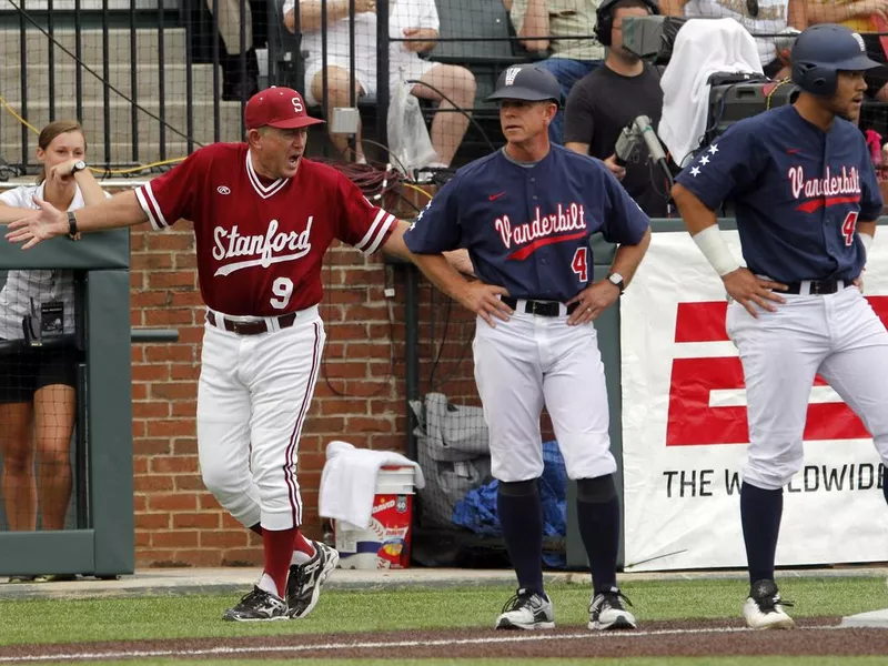 Stanford head coach Mark Marquess