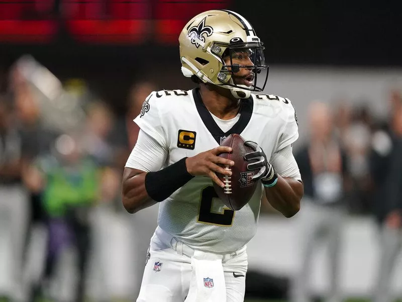 New Orleans Saints quarterback Jameis Winston