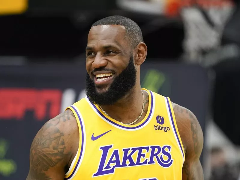 Los Angeles Lakers forward LeBron James