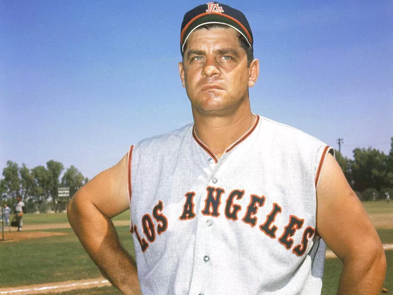 Los Angeles Angels slugger Ted Kluszewski