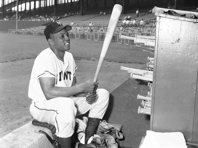 Willie Mays in 1954