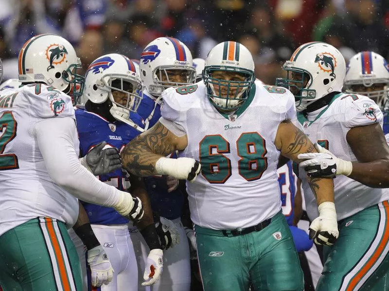 Miami Dolphins offensive lineman Richie Incognito