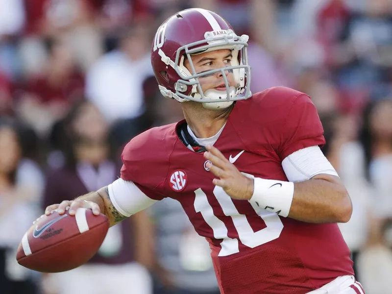 Alabama quarterback A.J. McCarron