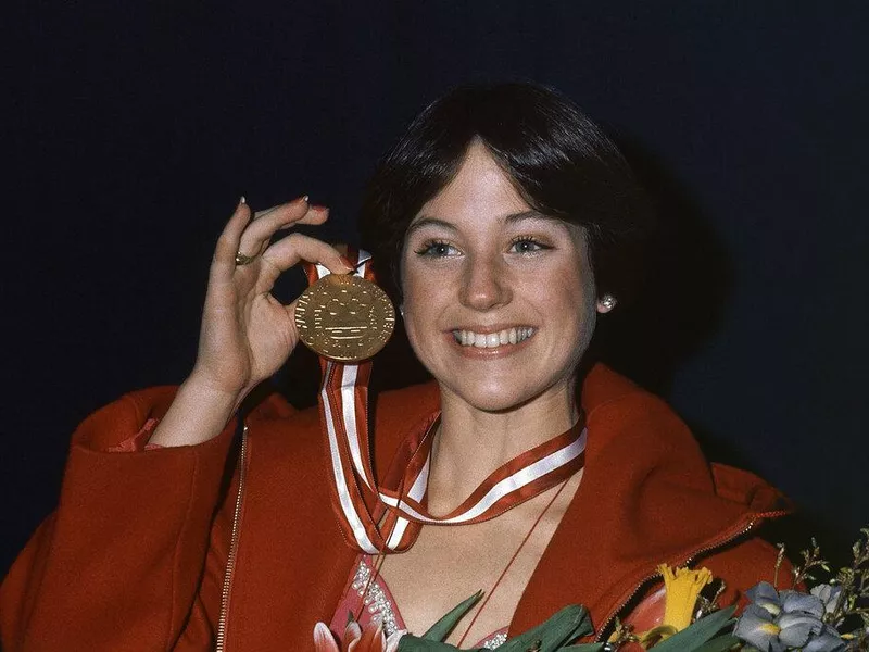 Dorothy Hamill famous figure skater