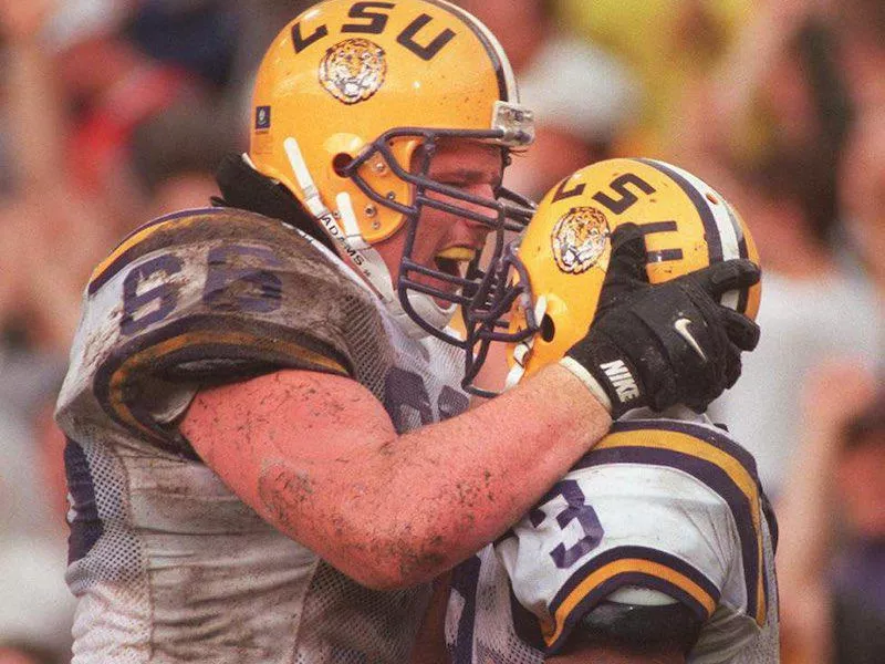 LSU offensive lineman Alan Faneca