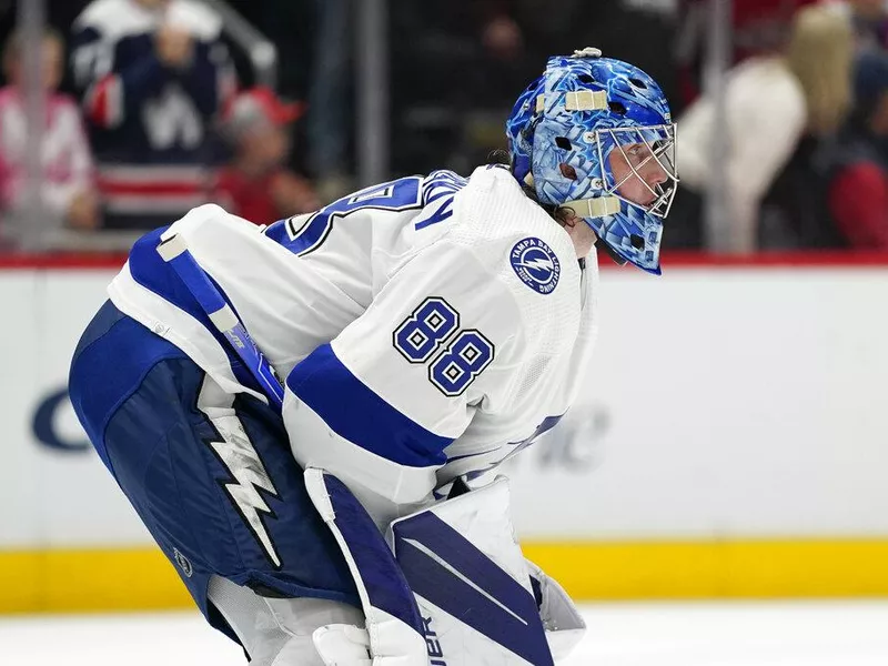 Tampa Bay Lightning Goalie Andrei Vasilevskiy