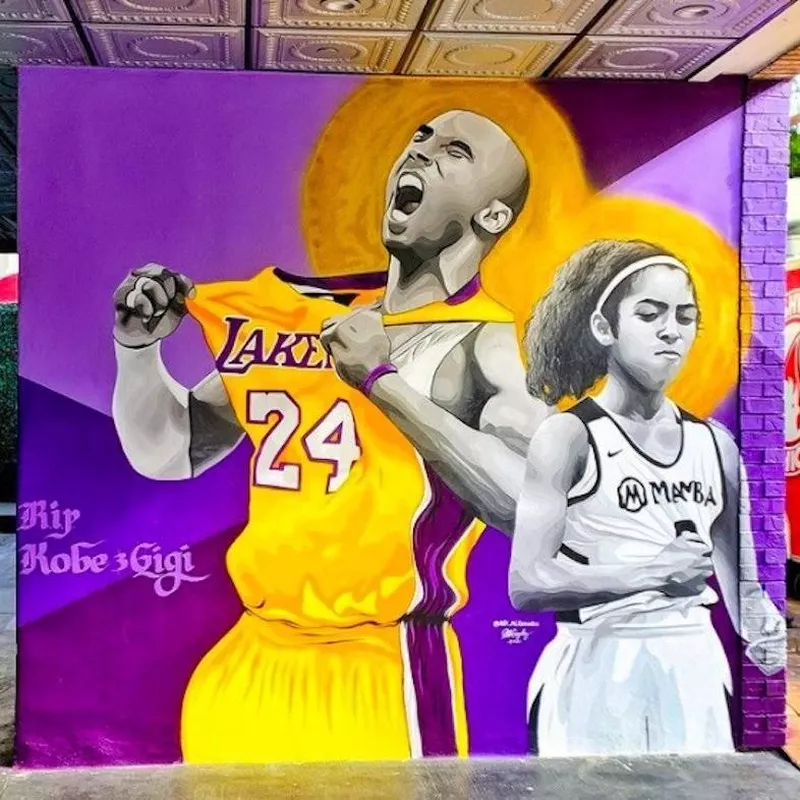 Kobe Bryant and Gianna Bryant