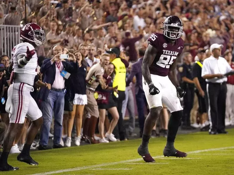 Texas A&M and Alabama game