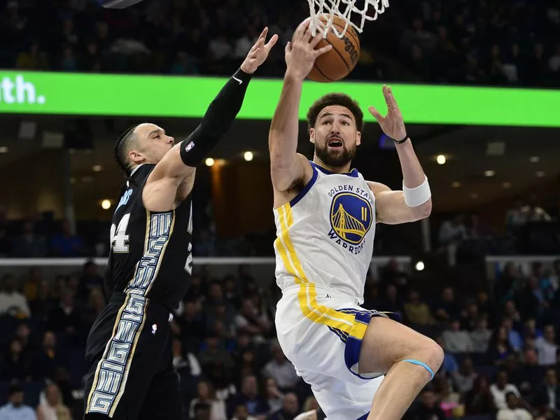 Golden State Warriors guard Klay Thompson