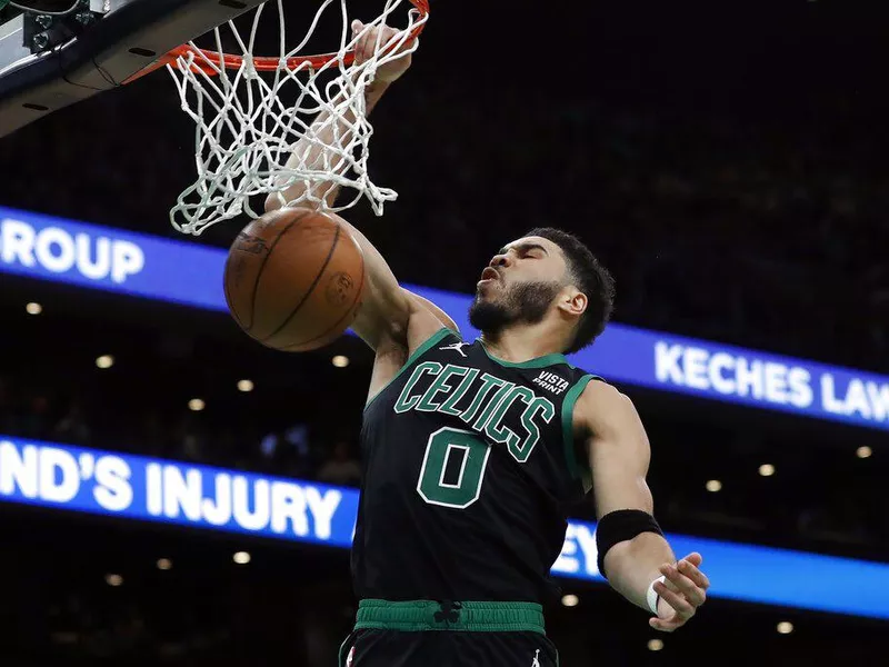 Boston Celtics forward Jayson Tatum